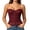 02 Red1, variant on Fewfanhot Shapewear Underwear Floral Embroidery Corset Top Bodysuit Spaghetti Strap V Neck Sheer Mesh Top