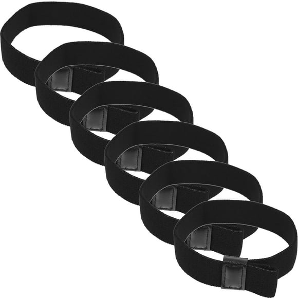 6 bandas elásticas para lonchera de picnic, accesorios de viaje, correa de bento de poliéster.