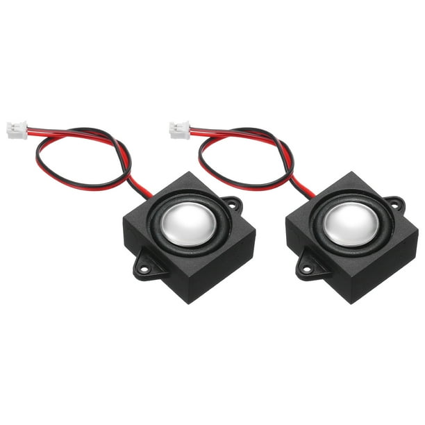 Uxcell 2Pcs Altavoz de 3 Vatios 8 Ohm Altavoz Mini Altavoz con Interfaz JST-PH2.0 para Proyectos Electrónicos Pequeños