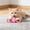 Pink, variant on Flexible Mesh Tube Bow Cat Teaser Accessory, 3.9in Detachable Replacement Toy for Cat Wand Stick, Indoor Kitten Hunting Toy