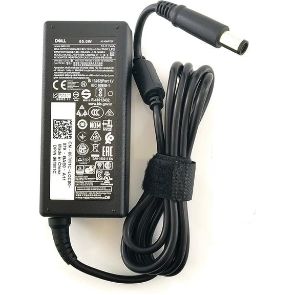 AC DC Adapter for Dell PA-12 65W 9RN2C Laptop(HA65NS5-00)