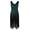 Black Malachite Green, variant on PrettyGuide Women's Flapper Dresses Sequin Pearl Fringe Dress V Neck 1920s Dress Art Deco Great Gatsby Dress