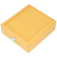 thumbnail image 4 of Desktop Storage Box, Storage Case Free Superposition Combination Tetragonum  For Office Storage Supplies Yellow, 4 of 8