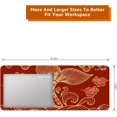 thumbnail image 3 of Large Gaming Mouse Pad Gold Fishtail, 31.5 x 11.8 Mousepad with Rubber Base for Office Computer, Auspicious Cloud Wave Non-Slip Waterproof Keyboard Pad, Desk Mat for Laptop Home Decor Mat BDZXSE030, 3 of 6
