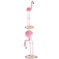 thumbnail image 1 of 2X Pink Flamingo Césped Ornamento Libre Yard Decoración Tabletop Ornamento De Navidad, 1 of 9