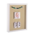 thumbnail image 2 of ArtToFrames 20x24 Inch Shadow Box Picture Frame, with a Satin White 1 Wide Shadowbox frame and Green Whisper Mat Backing (4655), 2 of 7