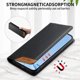thumbnail image 4 of Funda Tipo Cartera de Cuero Sintético para Samsung Galaxy A34 5G Bloqueo RFID, con Ranuras para Tarjetas y Bolsillo para Efectivo, Cierre Magnético Fuerte Negro, 4 of 6