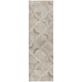 thumbnail image 2 of Addison Rugs Dream Shag Premium Machine Washable Transitional Scallop Diamonds Ivory Runner Rug, 2'3" x 7'6", 2 of 8