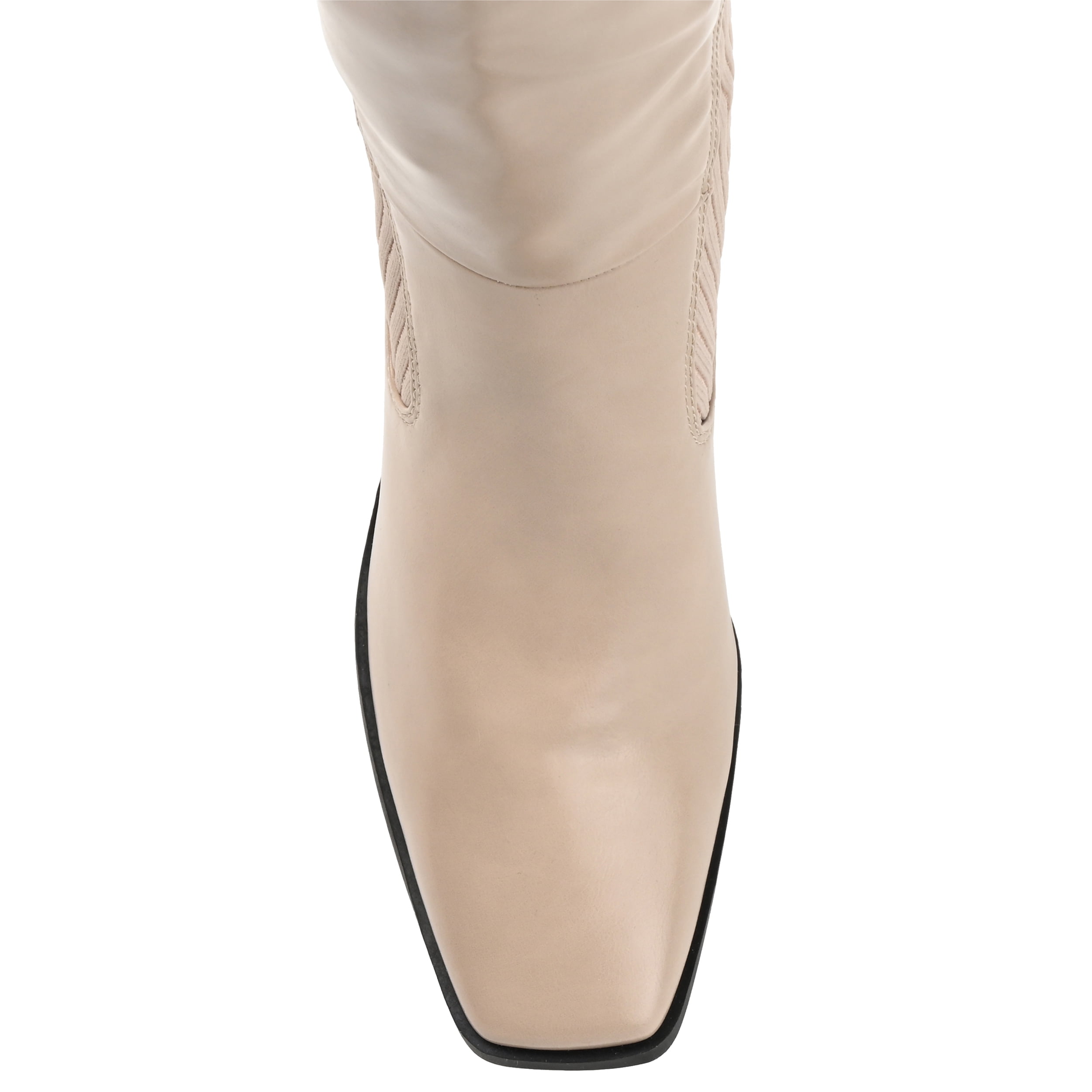 Journee Womens Winny Stacked Heel Knee High Boots