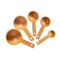 thumbnail image 2 of s medidoras de madera de 5 piezas fáciles de limpiar de baño multifuncional para café Cocina Cocinar, 2 of 9