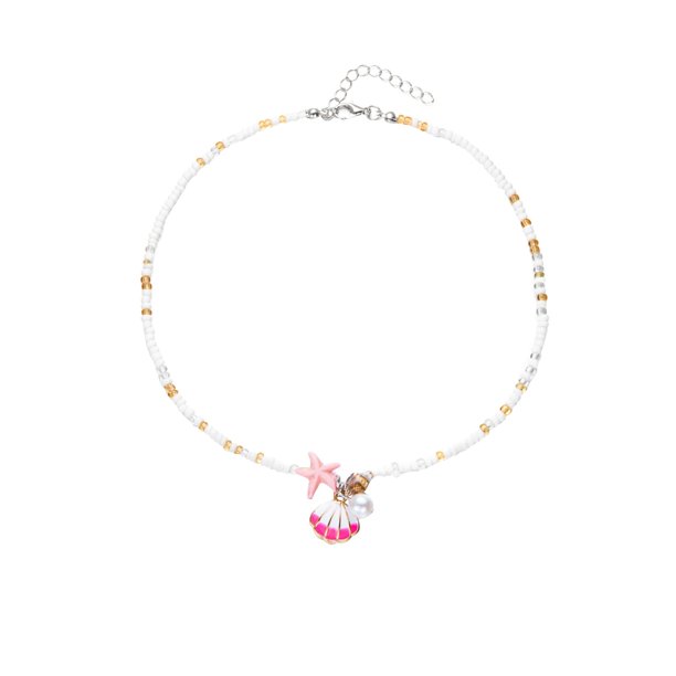 Estilo Playa Collar Primavera Verano Moda Collar Accesorios para Mujer Chica para Regalo (Con Cadena de Extensión)