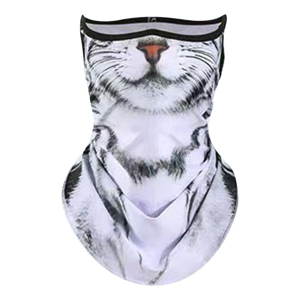 Toalla Con Cara De Animal Para Montar, Orejas De Gato, Viento