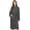 Grey, variant on SUCS Women's Bathrobe Terry Cloth Robe Knee Length Towel Bathrobe V-neck Multi-color Options