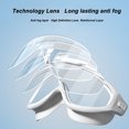 thumbnail image 3 of Swim Goggles, Electroplate No Leaking Waterproof Anti Fog Goggle  for Swimming for Women, 3 of 8