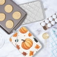 thumbnail image 5 of Yayeee Pot Holders Kitchen Heat Resistant with Pocket 7"x9.8" Cotton Oven Cooking Hot Pads, Pumpkins Patten, 5 of 7