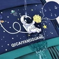 thumbnail image 7 of SUYIDA Space Cartoon Astronaut Print Backpack Large Capacity Lightweight Ergonomic for Back to School Travel Daypack Backpack, 7 of 7