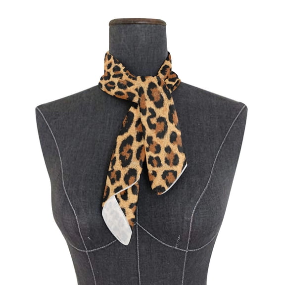 Square Scarf 24x24 Inch Wild Amber Cheetah Silky Satin Sun Protection Neck Scarf for Women Multi-Purpose Head Wrap Bandana for Hair Bag Decoration
