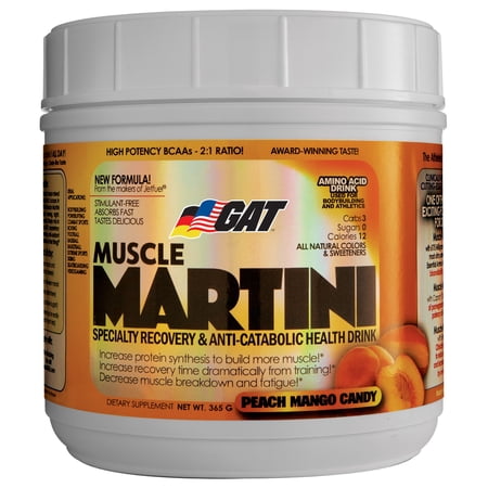 German American Musclemartini, Peach Mango Candy, 360 G