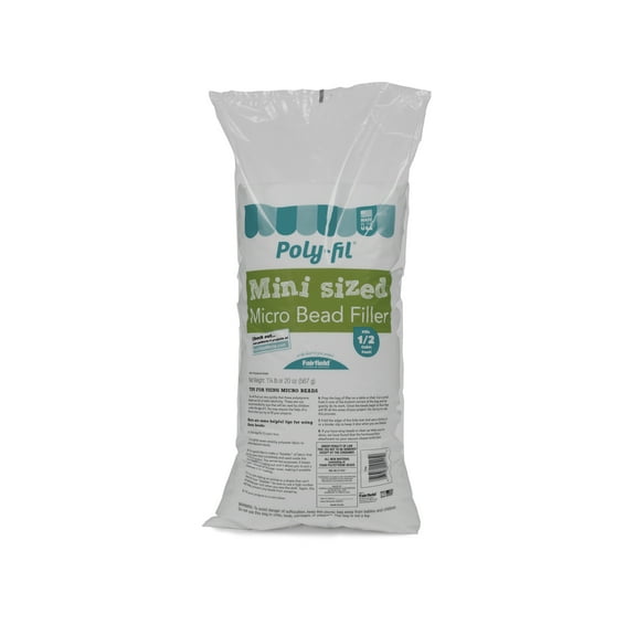 Poly-Fil® Micro Beads by Fairfield™, 100% Polystyrene 1.25 Pound Bag