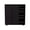 Black 01, variant on Seyner 6-Cube Wall Shelf, Open Storage and Display Shelves for Living Room Decor or Office Decor, Black, 11Lx12.12Wx37.4H Inches, Particle Board