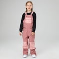 thumbnail image 4 of UAYOTSE Kids Bibs Girls Ski Pants Insulated Snowboard Overalls Snowsuit 5 14 Years,Sizes 8-9 Years, 4 of 8