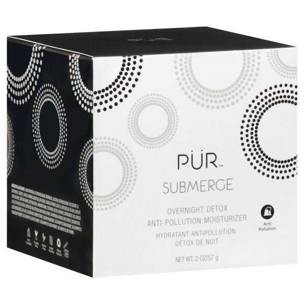 PÜR Submerge Overnight Detox Anti-Pollution Moisturizer, 2 oz