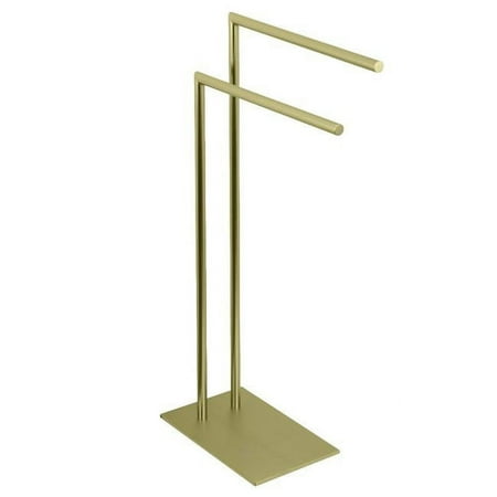 Kingston Brass Scc832 Edenscape 2 Bar Towel Stand - Brass