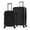 Black, variant on New York Xpress 20" Hardside Carry on Luggage Expandable Suitcsae with Spinner Wheels, Yellow, La13601
