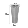 thumbnail image 2 of Washranp Cold Brew Coffee Filter,Food Grade Stainless Steel Coffee Strainer Mason Canning Jar Fine Mesh Coffee Maker Filter Kitchen Supplies, 2 of 5