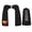 Black, variant on BIMZUC Premium EVA Surf Deck Traction Pad Trimmable Non Slip Surfboard Deck Grip Pad Versatile Skimboard Paddleboard Longboard Yacht Front Tail Traction Accessory 3 Count Black (37 inches / 94 cm)