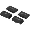 thumbnail image 3 of Bouchons de Boutons-Poussoirs de Remplacement, 4pcs Air Conditionné Panneau de Commutation Bouton Couvercle Ensemble C Commutateur Couvercle Top-Notch Performance, 3 of 14