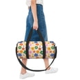 thumbnail image 6 of Sikiie Groovy Daisy Flowers Duffel Bag, Travel Bag, Sports Gym Bag - Ideal for Sports, Gym, Overnight Stays, 6 of 6