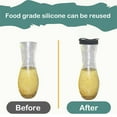 thumbnail image 4 of Fasiaou 1 Packs Salad Dressing Bottle Cap Reusable Silicone Replacement Tight Lockable Seal for Food Storage Easy to Clean Leak Proof Cruet Lid, 4 of 6