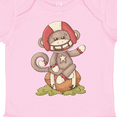 thumbnail image 4 of Inktastic Football Monkey Boys or Girls Baby Bodysuit, 4 of 5