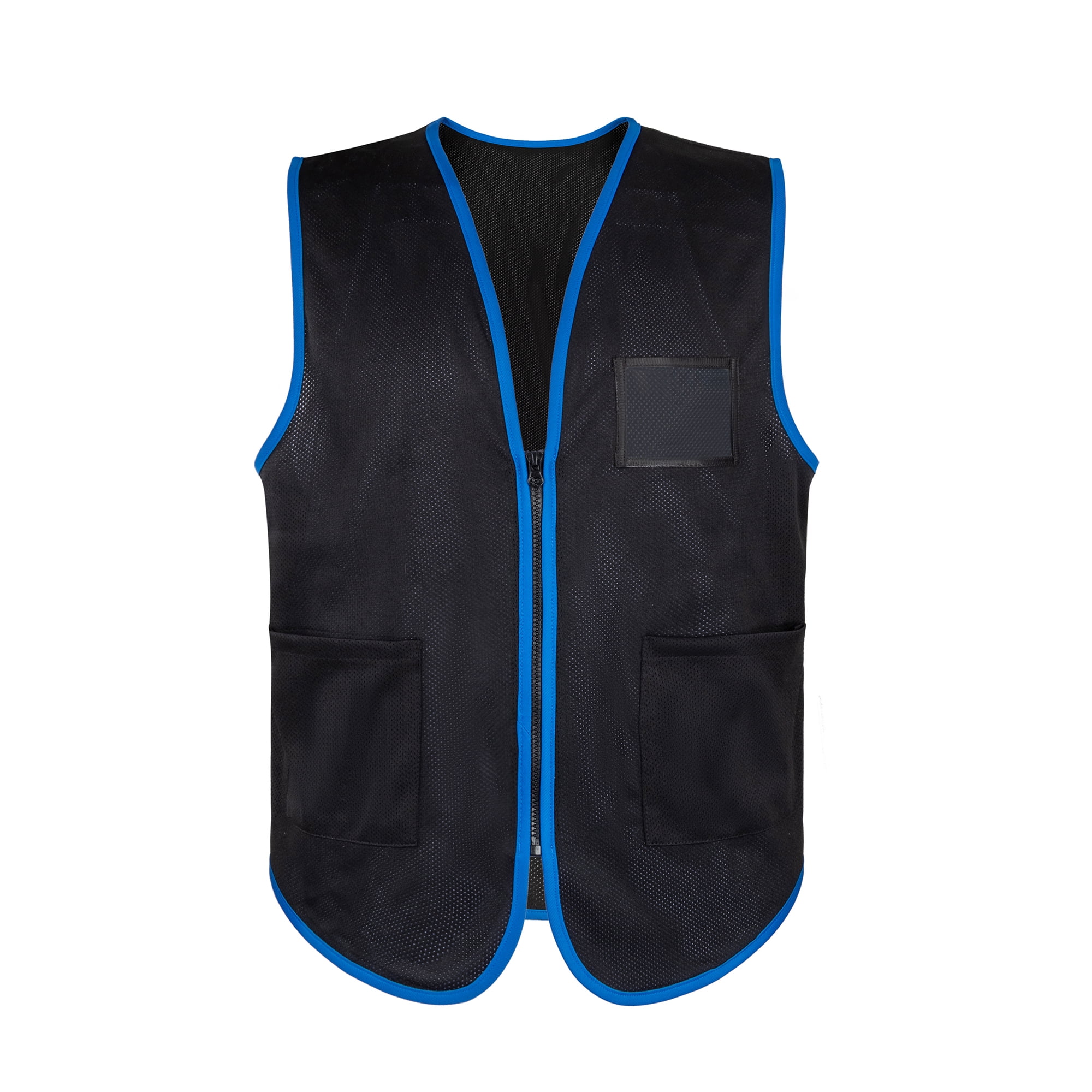 TOPTIE Supermarket Employee Volunteers Uniform Vest Unisex Zipper
