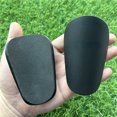 thumbnail image 2 of 1 par de mini espinilleras de fútbol resistentes al desgaste, protectores de piernas que absorben los golpes, livianos y portátiles, para entrenamiento de fútbol, 2 of 5