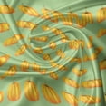 thumbnail image 7 of Ambesonne Fall Pumpkin Valance & Curtain, Thanksgiving Season, 55"x30", Pistachio Green and Marigold, 7 of 7