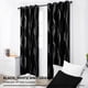 thumbnail image 1 of Juego de 2 cortinas plateadas Anti calor frío sala de estar Interior cortina línea patrón dormitorio Blackout tela Blackout de alta precisión en 132*160cm, 1 of 2