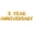 Gold, variant on Letter Balloons - 3 YEAR ANNIVERSARY 16" Inch Alphabet Letters Foil Mylar Balloon 3rd Anniversary Party Banner (Red)