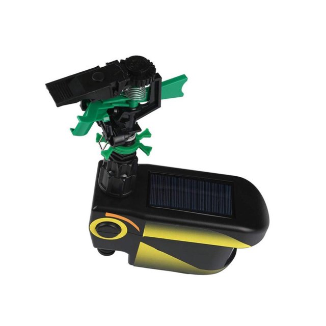 Cateissary Rociador de agua automático con energía Solar para jardín, repelente de animales, potente rociador automático ecológico, Control de plagas Jardín y Patio Cateissary HA005818-00B