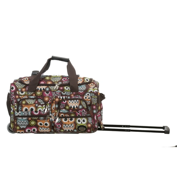 Rockland PRD322-OWL 22 in. ROLLING DUFFLE BAG - OWL