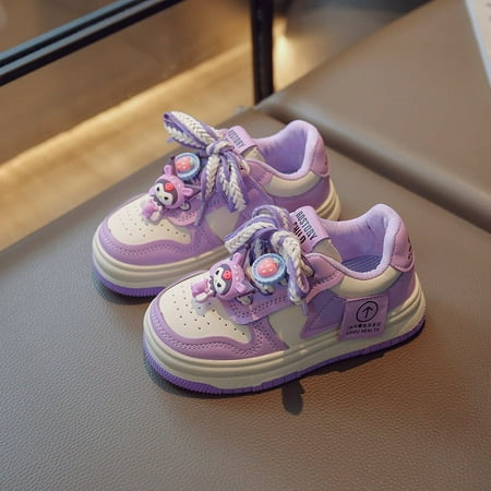 

Sanrios Anime Kawaii Kuromi My Melody Girls Cricket Shoes New Zhongda Tong Spring Autumn Running Leisure Sneakers Birthday Gift