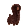 thumbnail image 4 of Animales de peluche de alpaca Muñeca de peluche de llama Lightwight Almohada de abrazo Lindo juguete de alpaca Marrón, 4 of 6