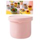 thumbnail image 5 of Caja de silicona para el almuerzo Macarena Recipiente de silicona Rosa 250ml, 5 of 8