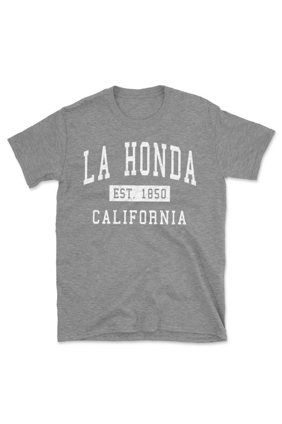 La Honda California Classic Established Men's Cotton T-Shirt