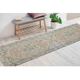thumbnail image 4 of Office Decor Rug, Soft Tones Rug, Entryway Rug, Green Rugs, Customs Rug, Chenille Printed Stye Rug, Floral Rugs, Chenille Rug, Turkish Rug, Decor, 2.6'x9.2' - 80x280 cm, 4 of 8