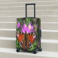 thumbnail image 6 of Fuzoiu Peacock butterfly Print Suitcase Cover,Washable Luggage Covers for Suitcase,Elastic Luggage Protector Cover,Scratch Resistant Travel Suitcase Covers-X-Large, 6 of 7