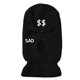 thumbnail image 3 of Pasamontañas de punto con pasamontañas para deportes al aire libre, pasamontañas de invierno, máscara facial completa, gorros bordados de fiesta con 3 agujeros CS, 3 of 5