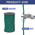 thumbnail image 2 of 3/16 Inch Polypropylene Rope Braided Ropes, 328ft Nylon Rope Ink Green, 2 of 6