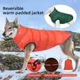 thumbnail image 2 of Autumn Winter New Double-Sided Warm Dog Cotton Clothes Pet Clothes One Piece through the Winter Dog Clothes, 2 of 10